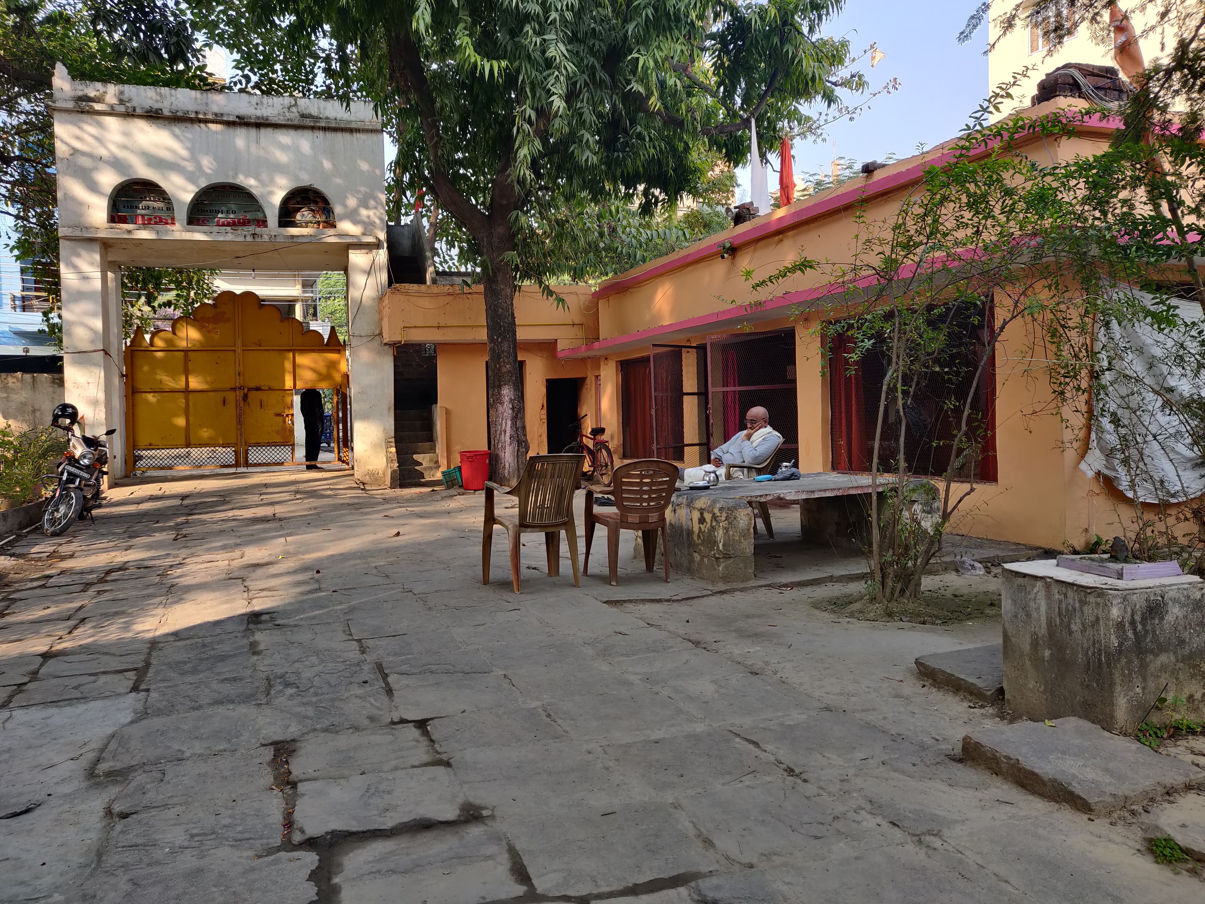 Temple campus in Varanasi
